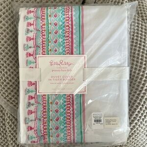 NWT Lilly Pulitzer for Pottery barn Kids Duvet cover twin